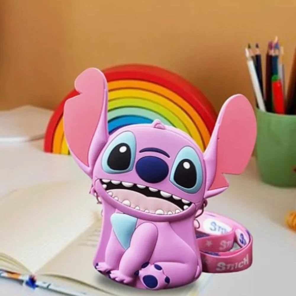Disney Stitch Mimi Silicon Crossbody CUTE bag